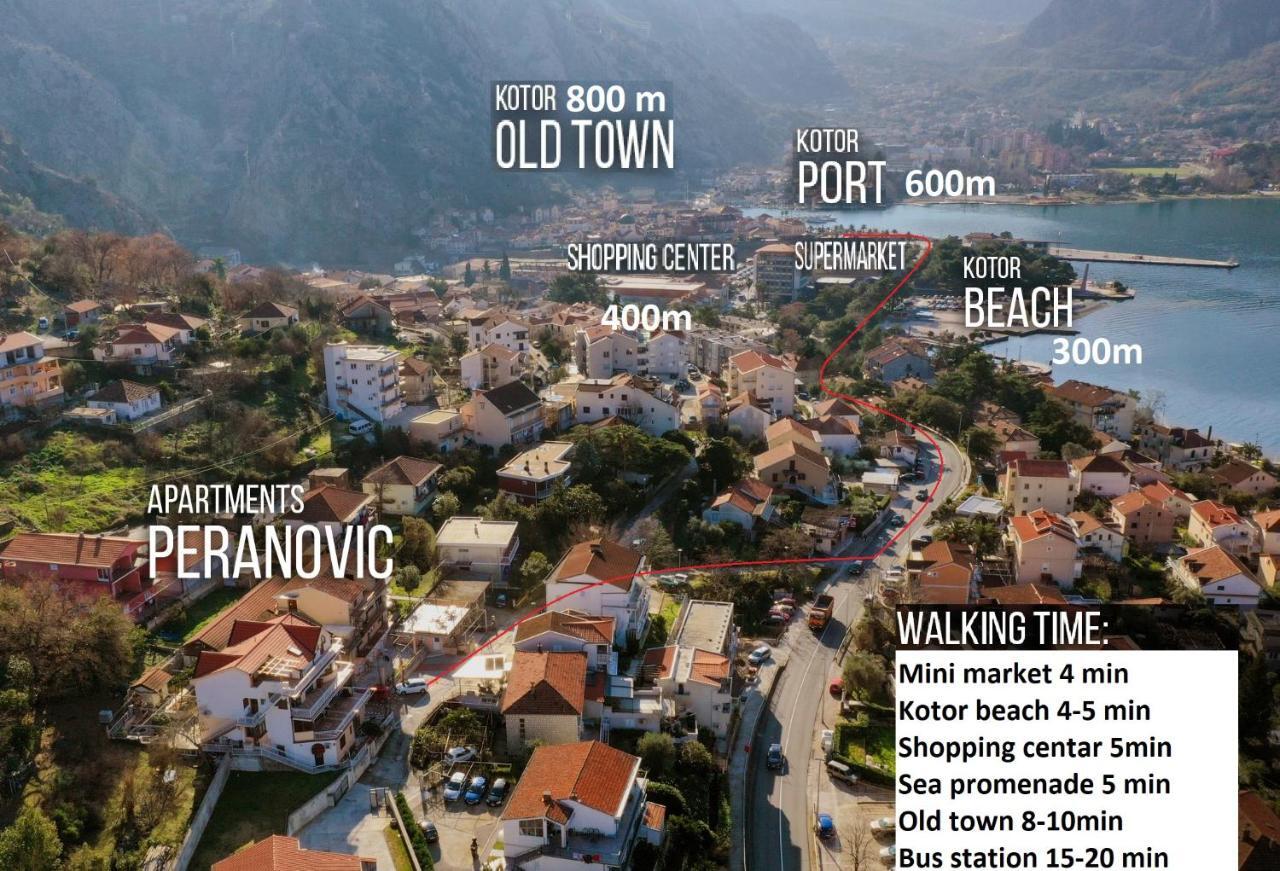 Apartments Peranovic Kotor Zewnętrze zdjęcie